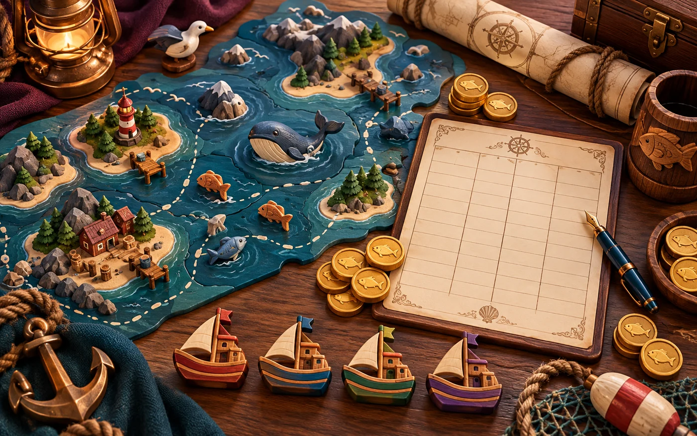 A clear table makes a generous game.